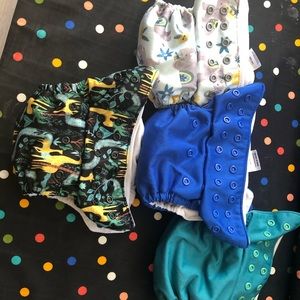 Thirsties all in one cloth diapers